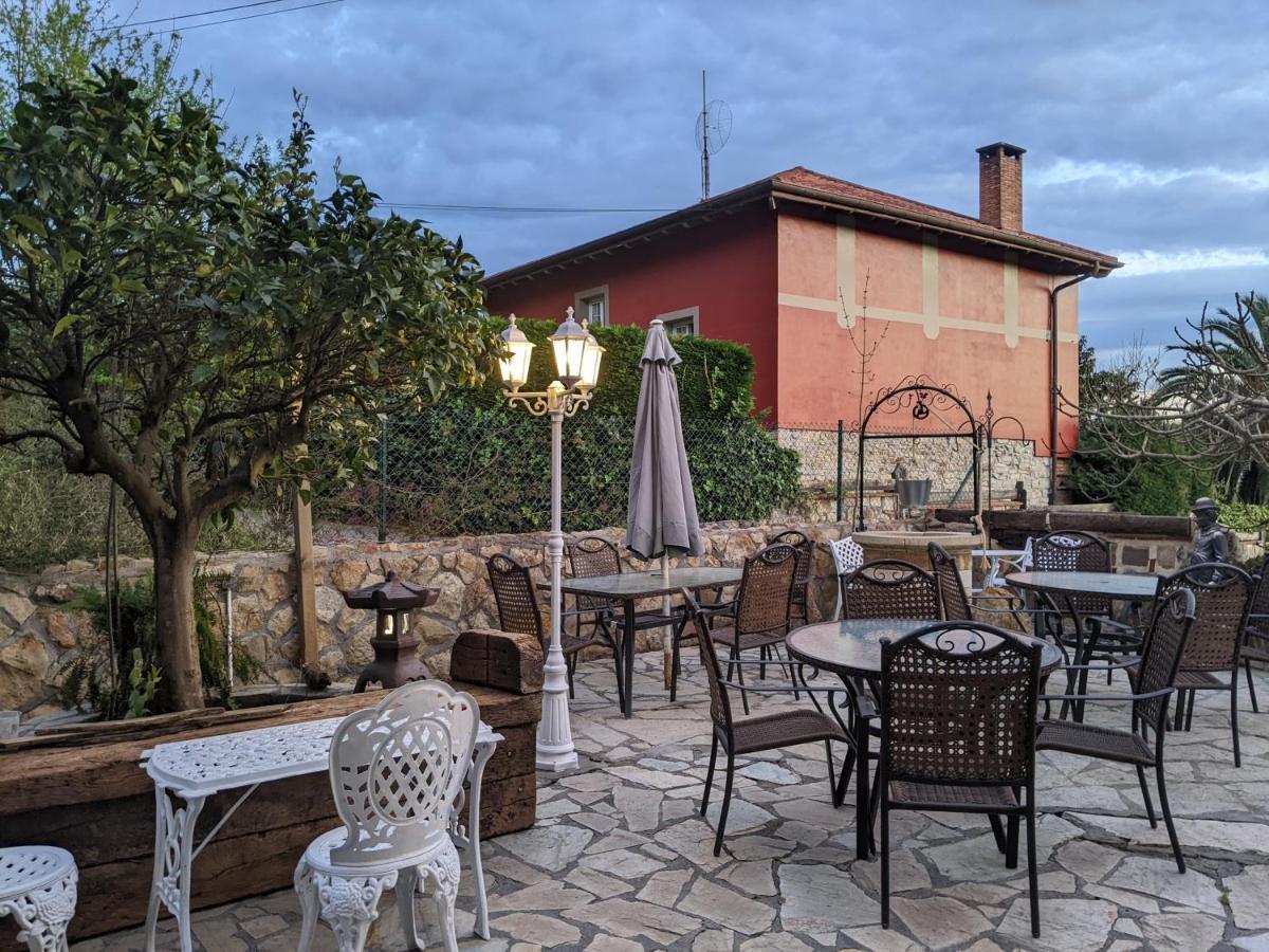 Casa Rural Bilbao Caserio Gondra Alquiler Habitaciones Mungia Buitenkant foto