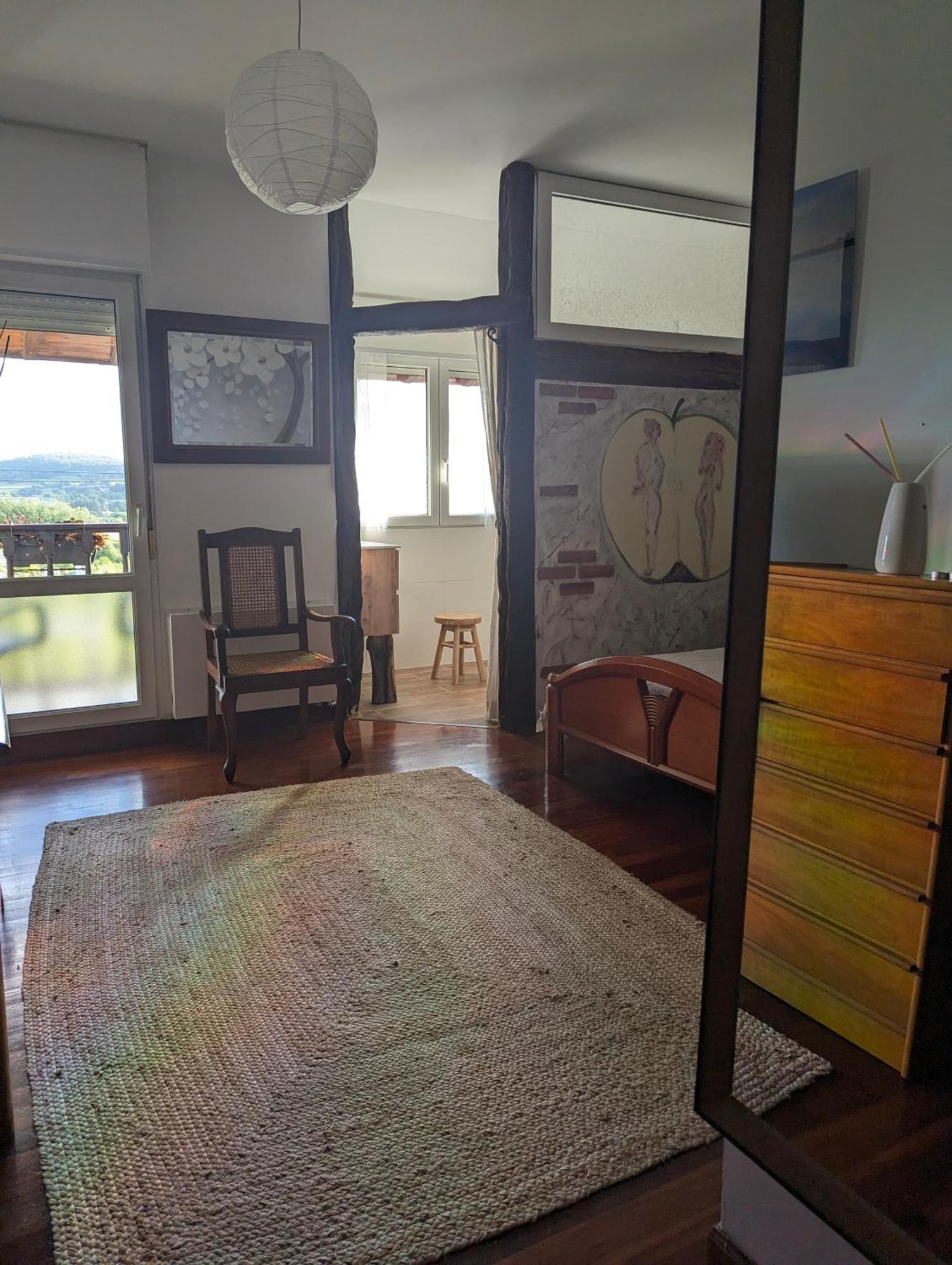 Casa Rural Bilbao Caserio Gondra Alquiler Habitaciones Mungia Buitenkant foto