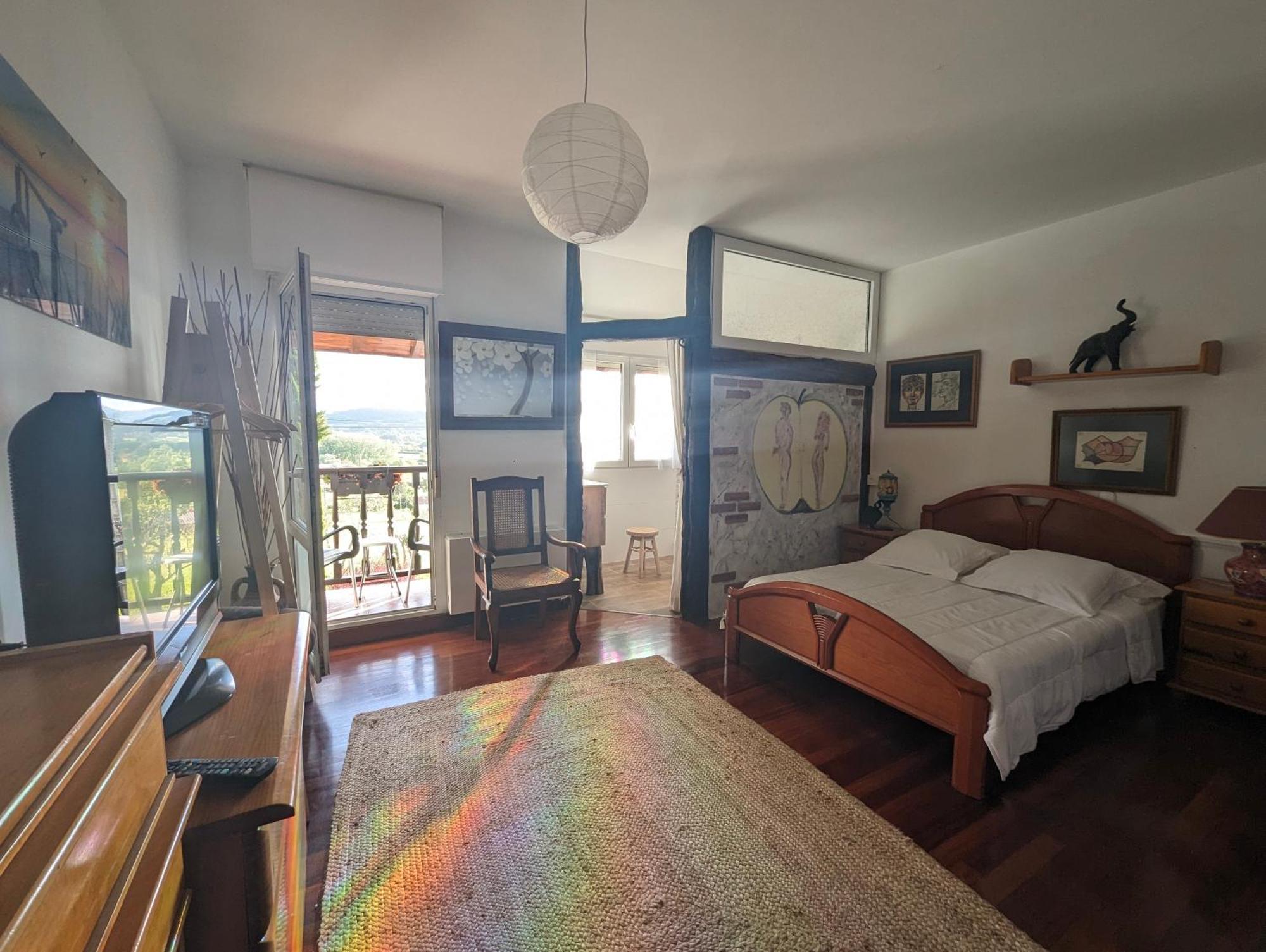 Casa Rural Bilbao Caserio Gondra Alquiler Habitaciones Mungia Buitenkant foto